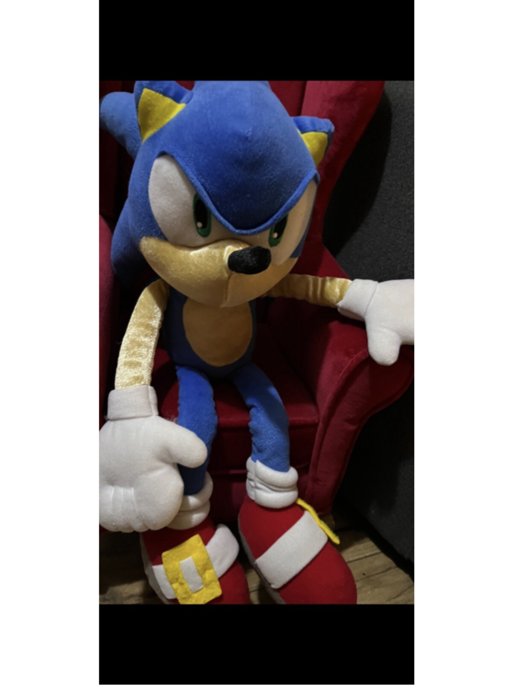 Vintage SEGA Sonic The Hedgehog 26” Plush Figure 1991-2006 Rare